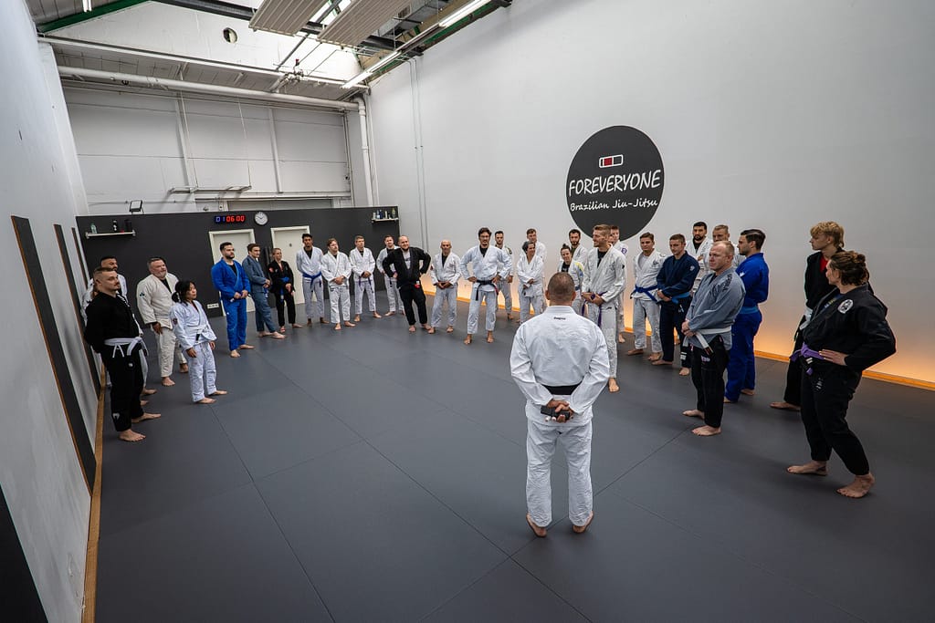 Foreveryone BJJ Aufstellung - Graduierung - Ansprache