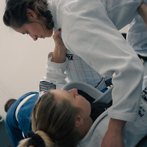 BJJ für Frauen - Sparring